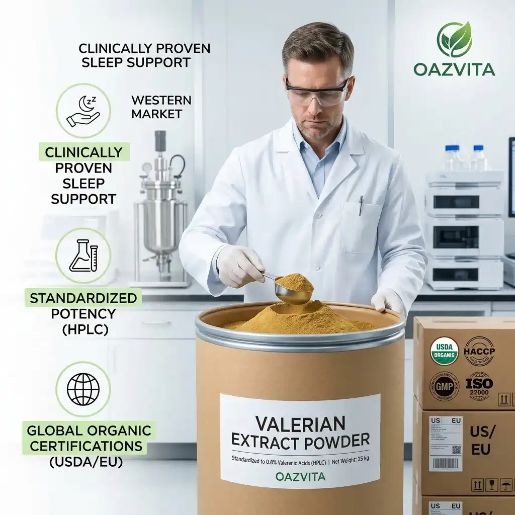 A Deep Dive into the Calming Effects of Valerian Extract Powder